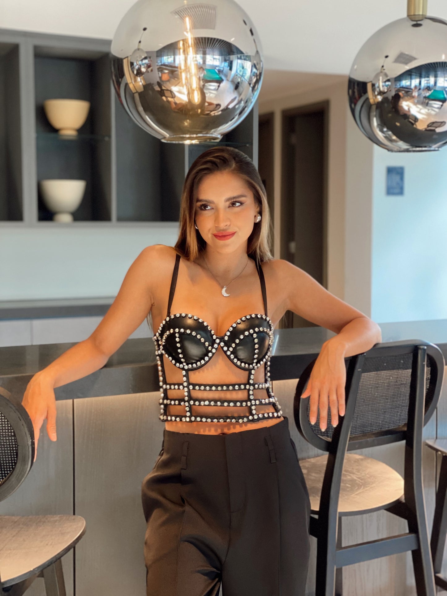 CORSET ECO CUERO