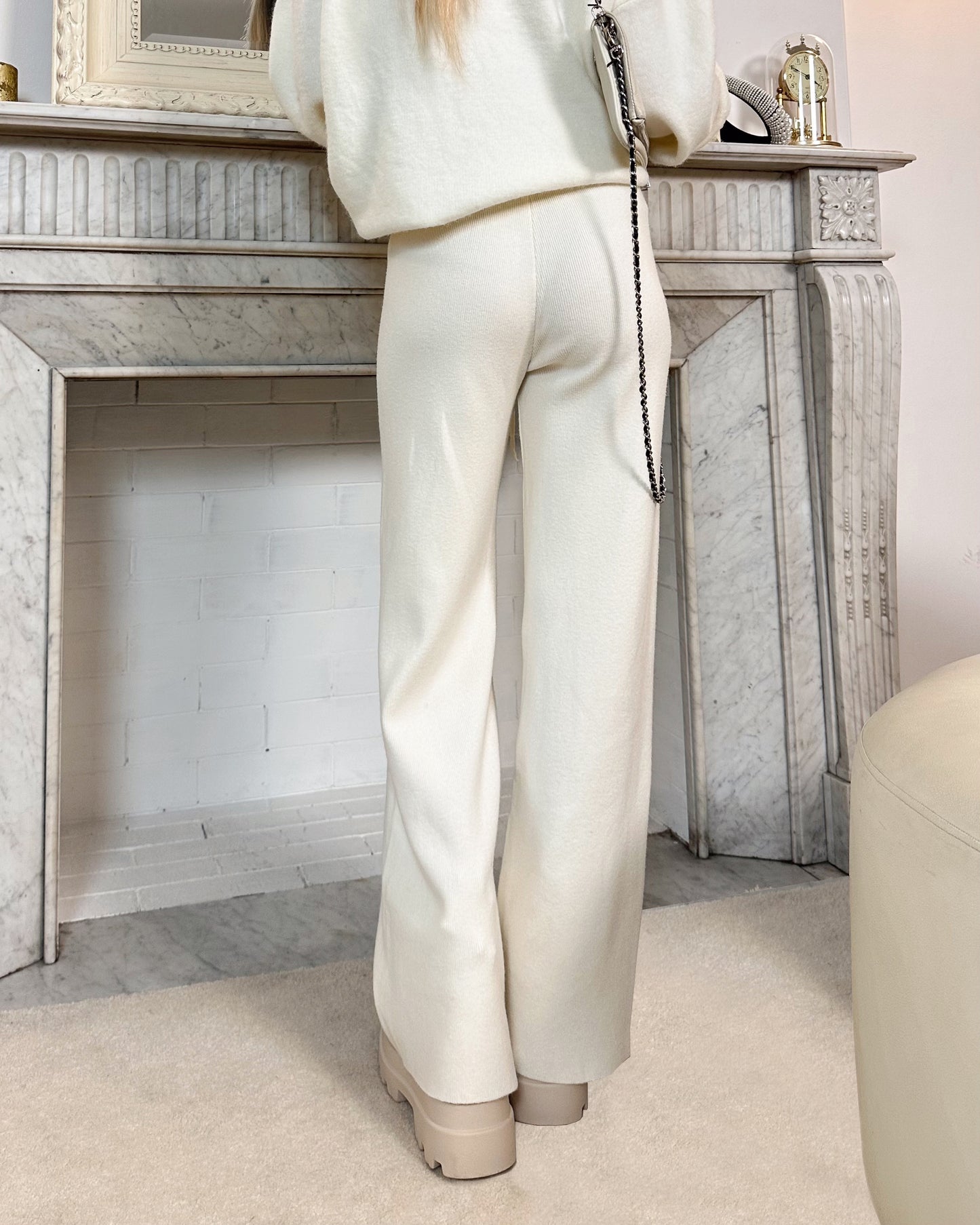 PANTALÓN LANILLA BLANCO