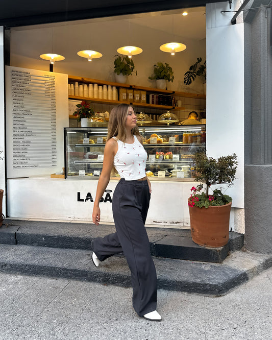 Pantalón sastrero gris