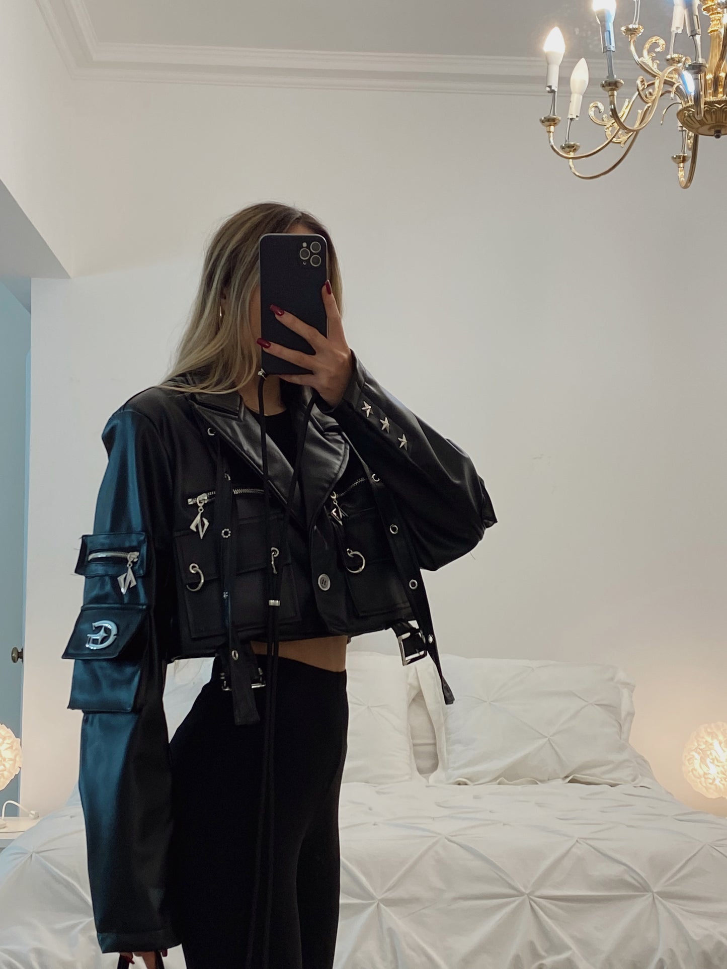 CHAQUETA CARGO MOTOQUERA