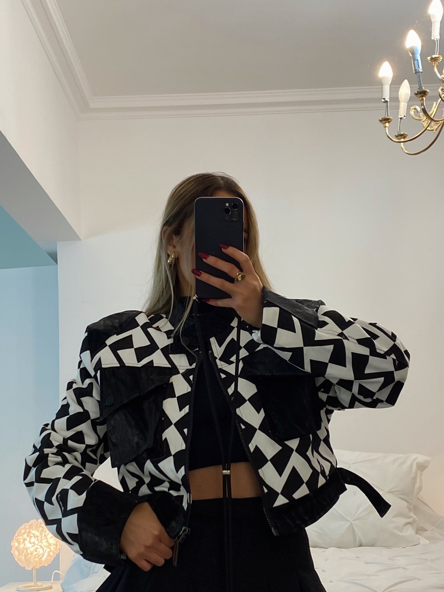 CHAQUETA GEOMETRICA