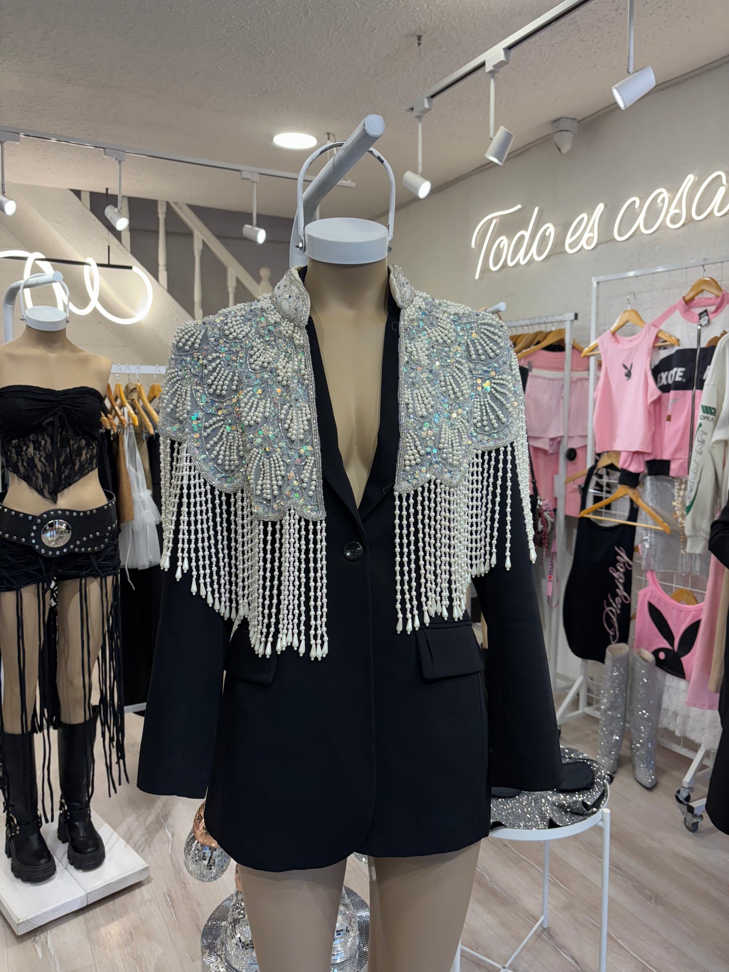 Capa Novia con Mostacillas, Perlas y Pedrería | Starfish