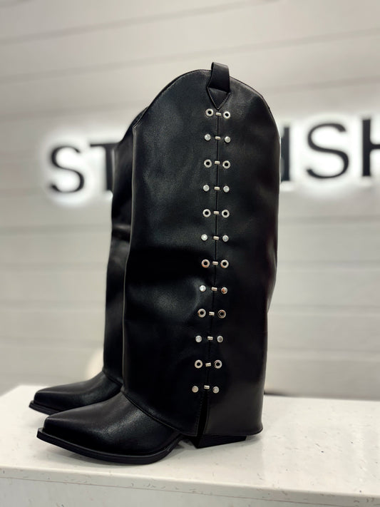 TEXANA BLACK TACHAS