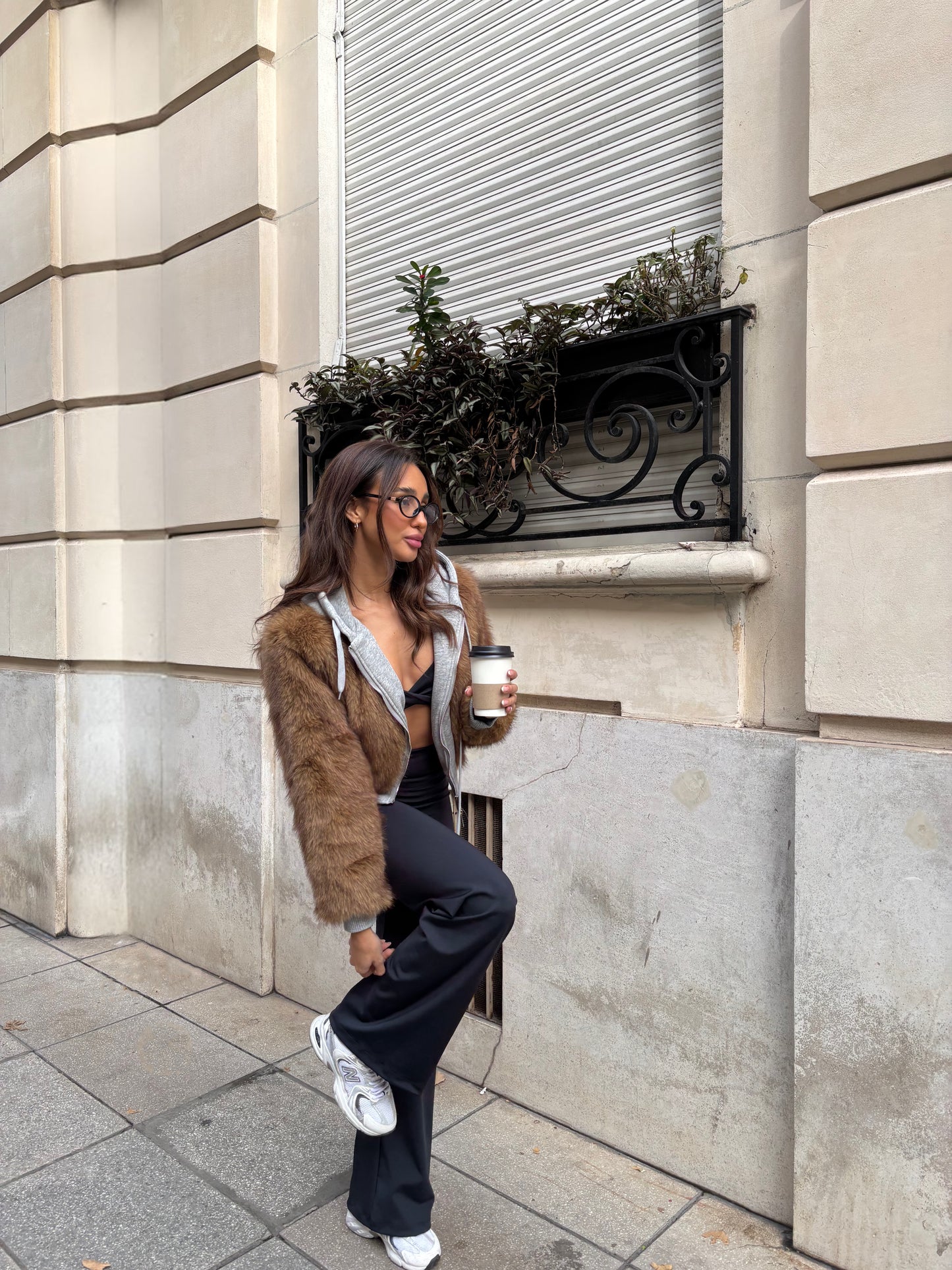 CHAQUETA/ POLERÓN PELUDO