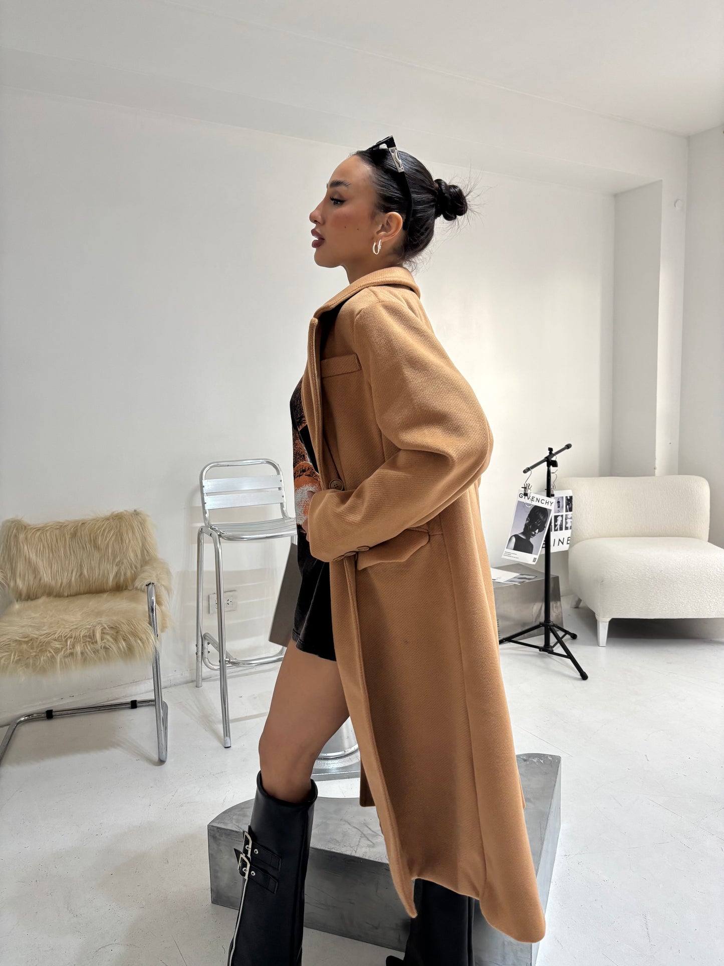 Abrigo Camel Símil Paño | Starfish