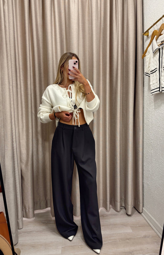 PANTALÓN SASTRERO GRIS