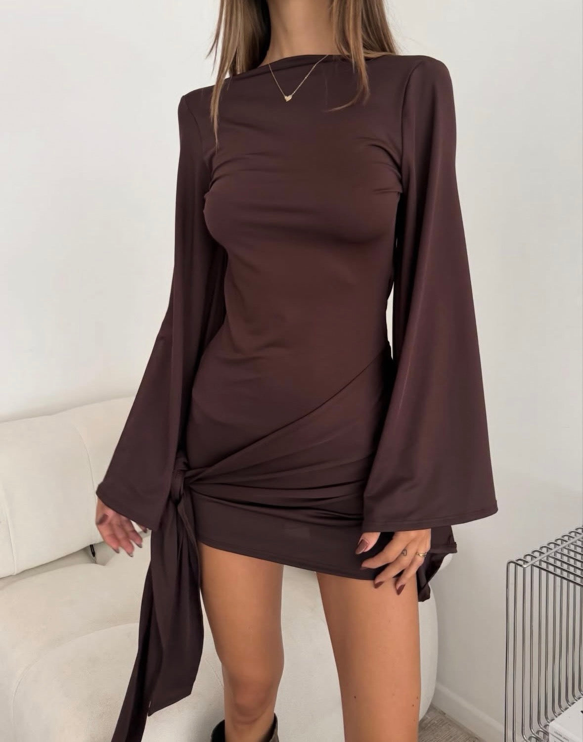 VESTIDO MANGA MURCIÉLAGO