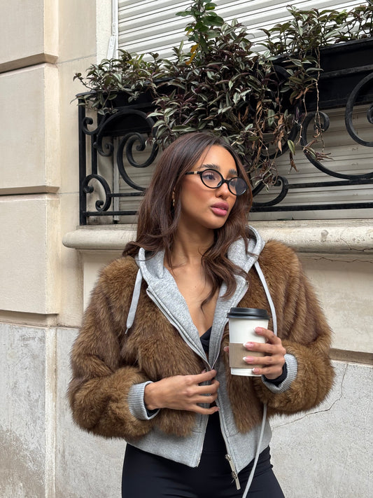 CHAQUETA/ POLERÓN PELUDO
