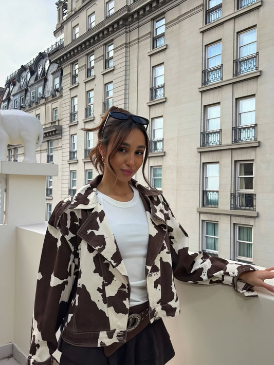 CHAQUETA COW DENIM
