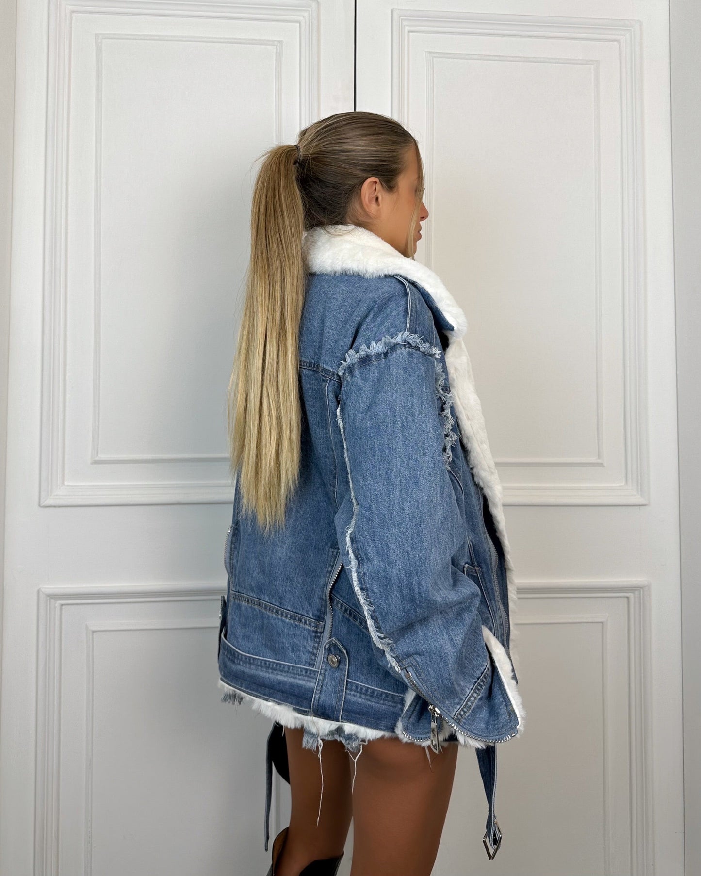 AVIADORA DENIM FELPA