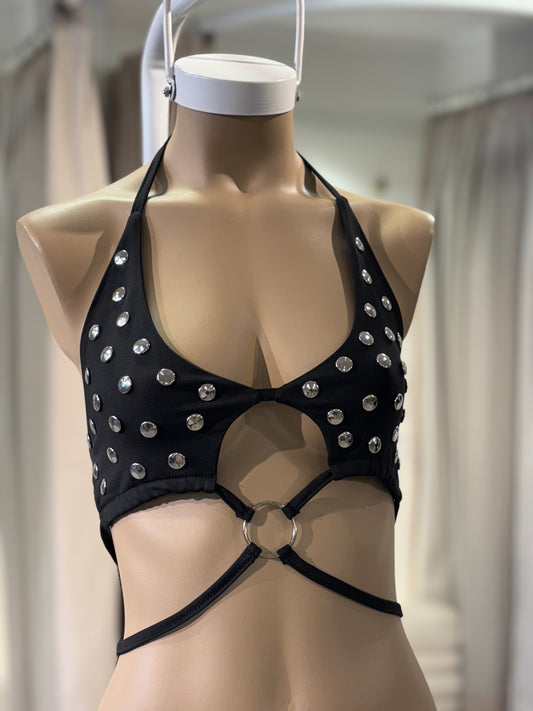 Top argolla con tachas | Starfish