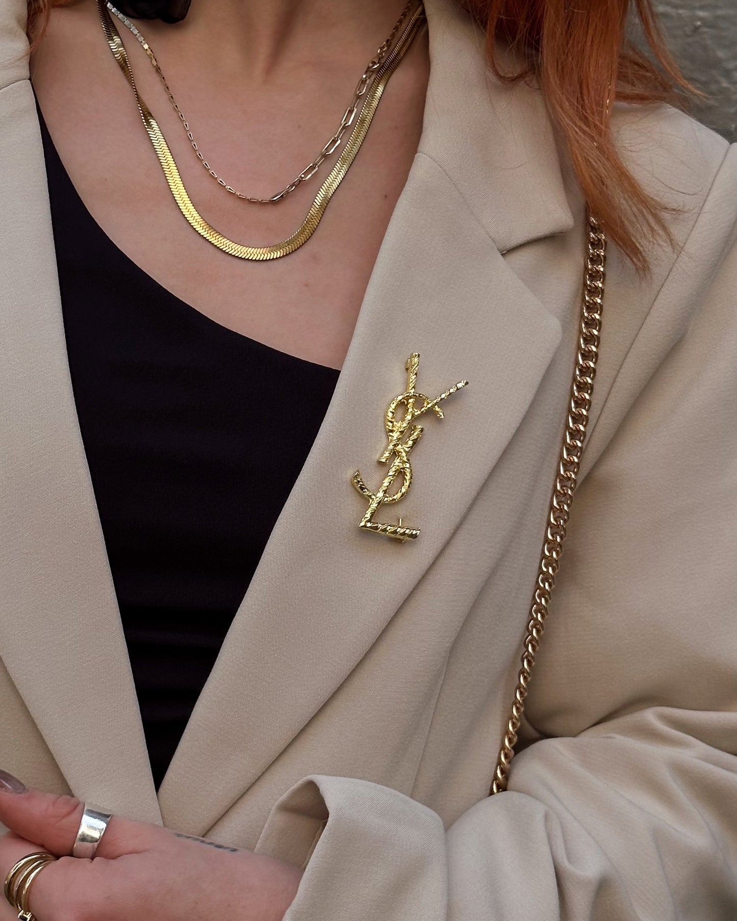 BLAZER BEIGE PIN