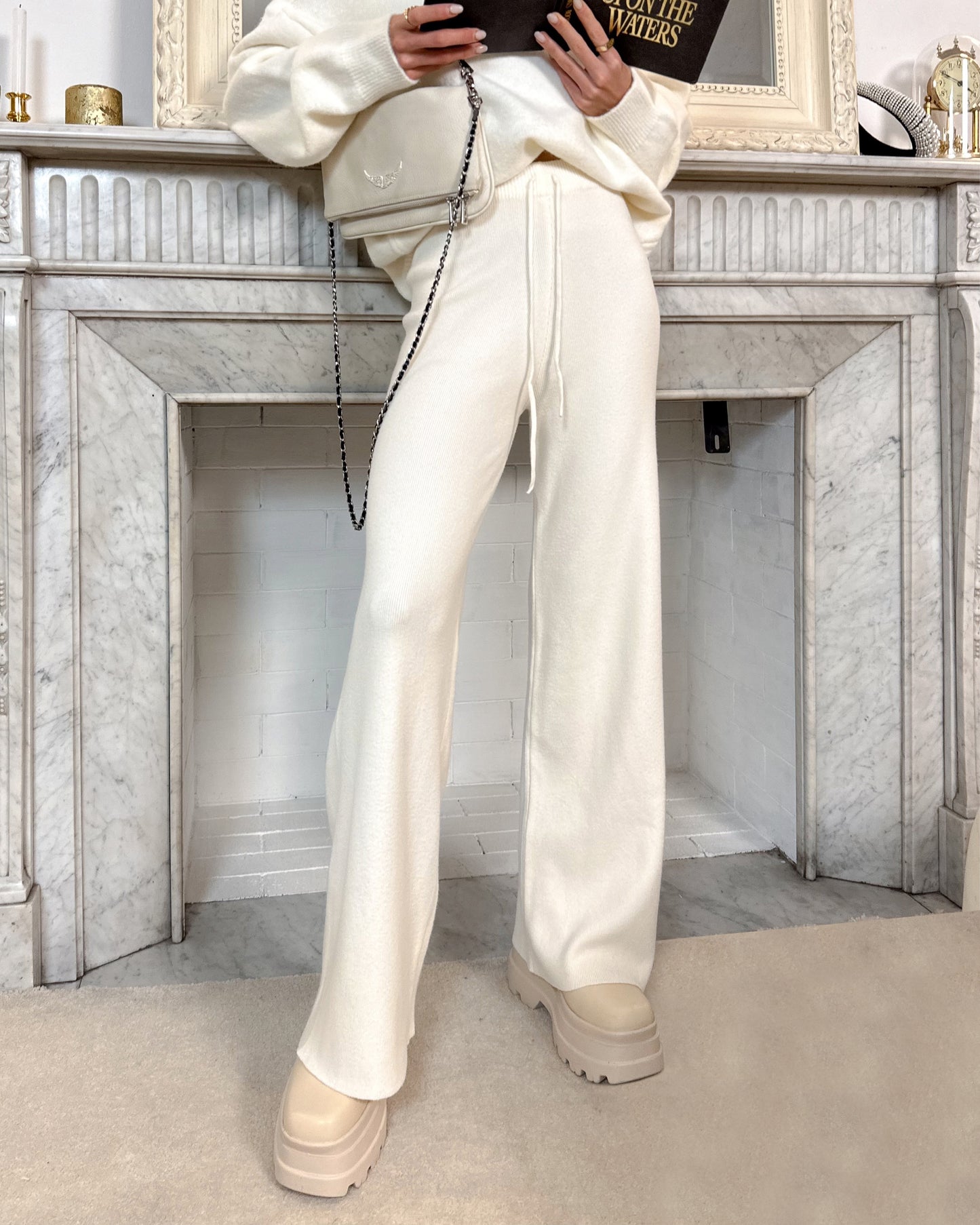 PANTALÓN LANILLA BLANCO