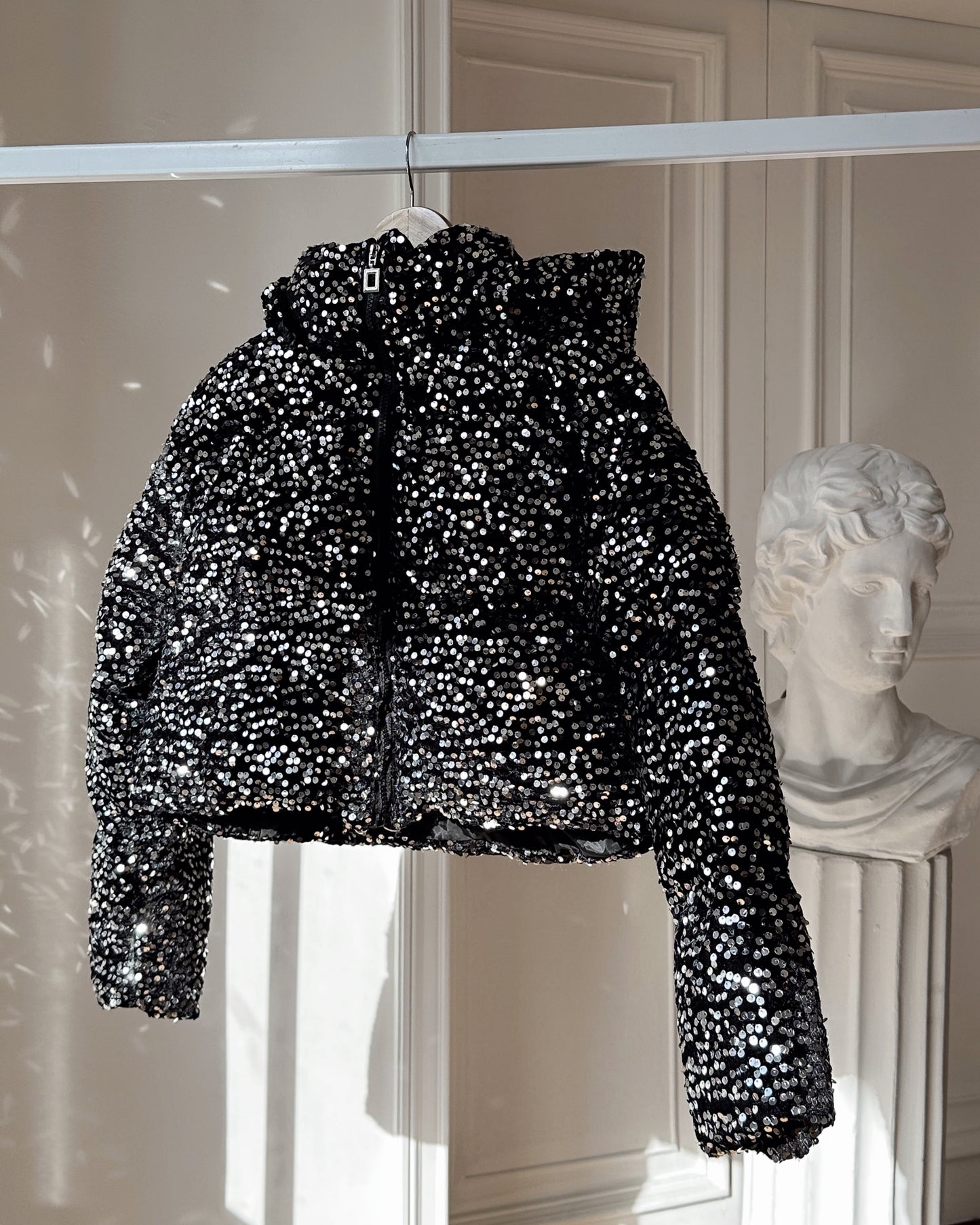 PARKA LENTEJUELAS
