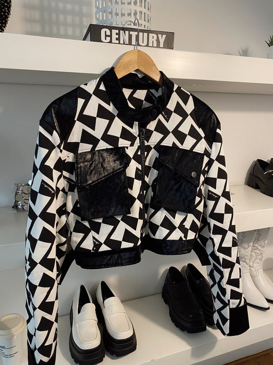 CHAQUETA GEOMETRICA