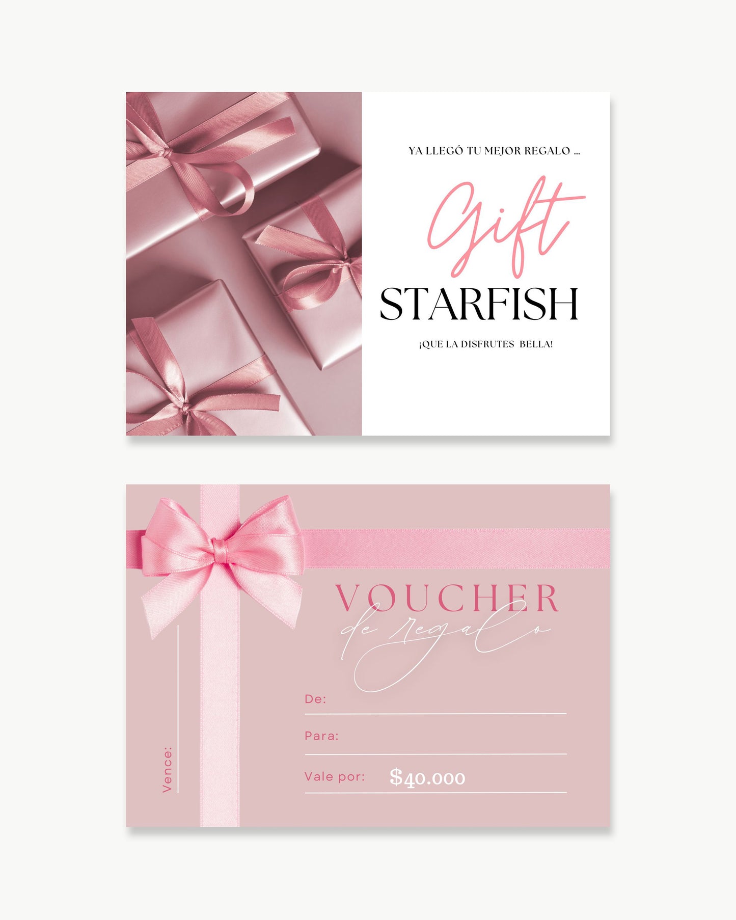 Gift Card Starfish $40.000