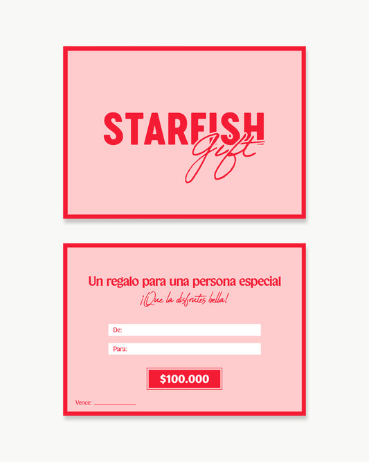 Gift Card Starfish $100.000